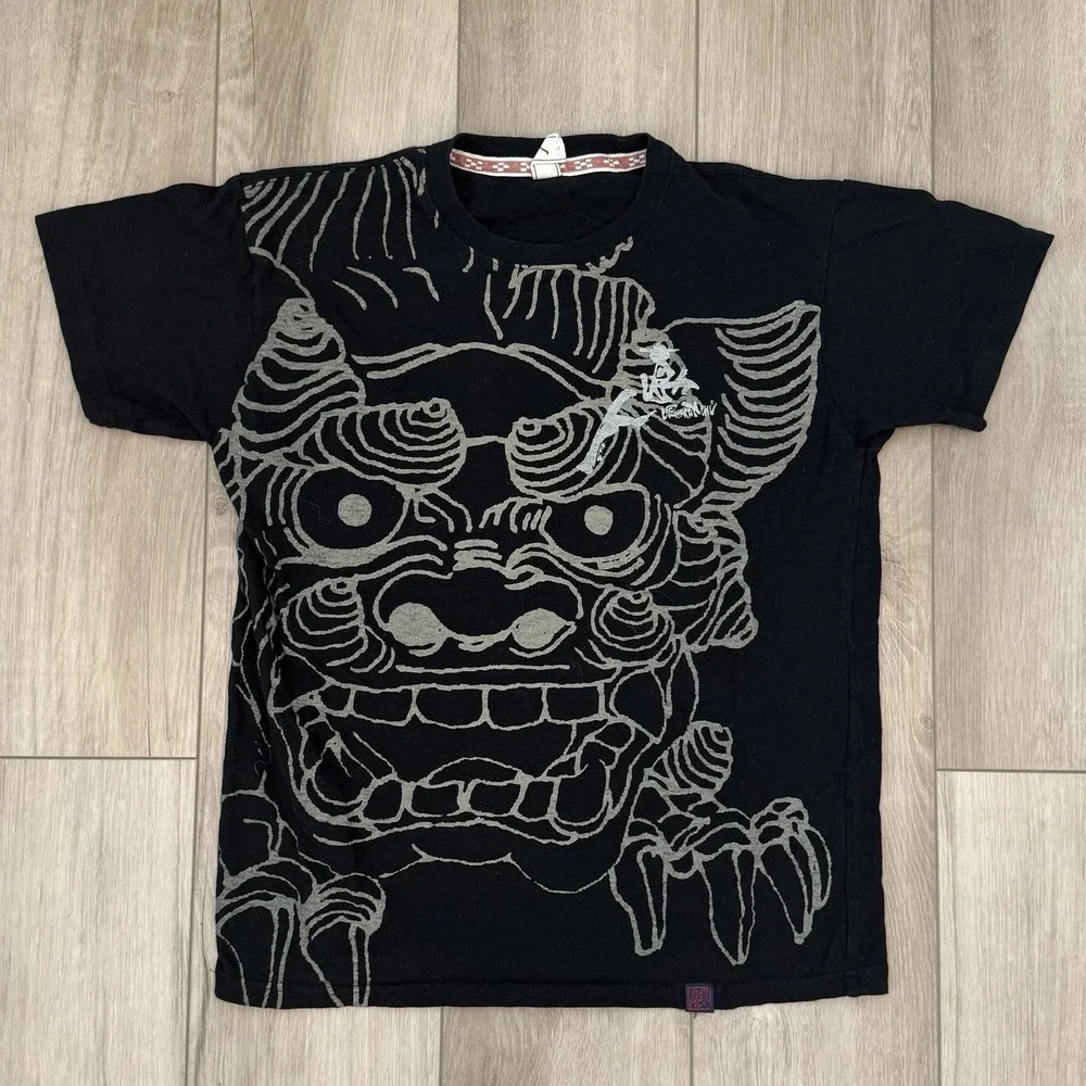 Ronin Double Sided Graphic T-Shirt Adult Size Large Streetwear Short Sleeved Tee - Picture 1 of 3
